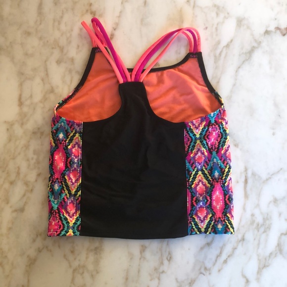 Girls' 2-Piece Tankini Swimsuit - Picture 6 of 8